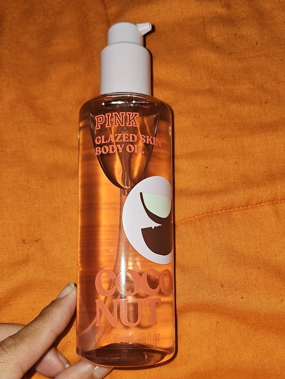 VS PINK Glazed Skin Body Oil!! Nwts, Coconut,  8 Fl Oz!!